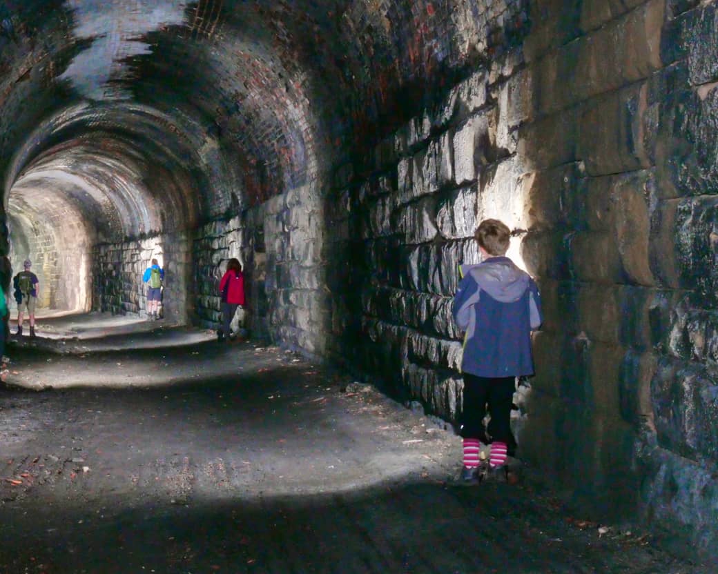 Photograph from a Gloucester Speleological Society caving trip